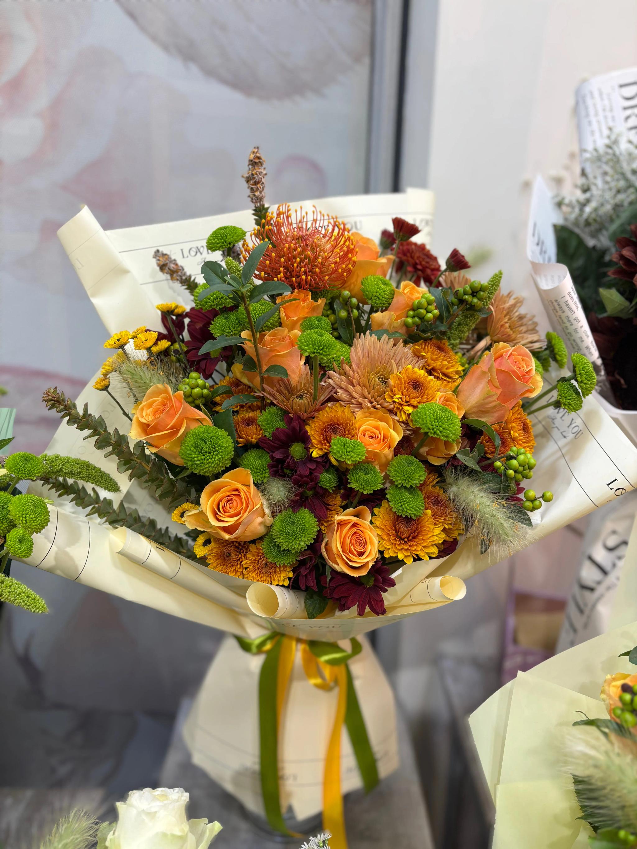 A bright bunch | ծաղիկների առաքում Երևանում