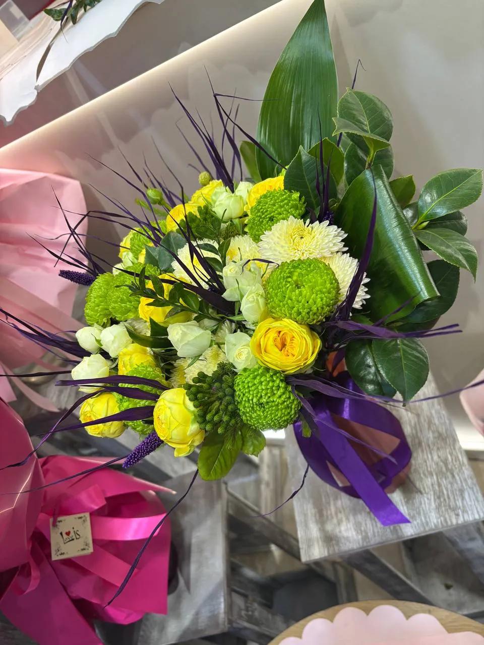 Bunch of chrysanthemums | ծաղիկների առաքում Երևանում