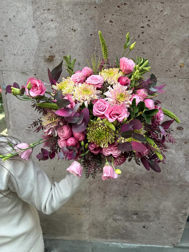Pink floral mix | ծաղիկներ, ծաղկեպսակներ, բույսեր - առաքում Երևան