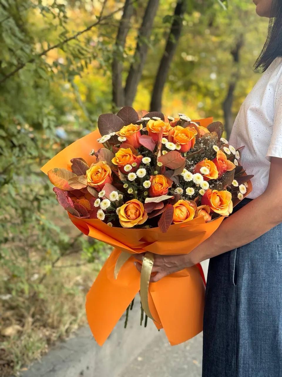 Orange bunch | ծաղիկների առաքում Երևանում