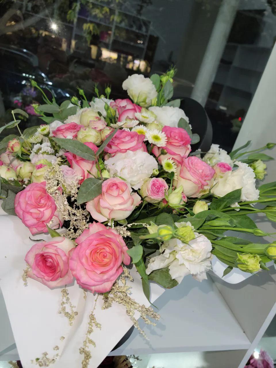 Flowers in a box | ծաղիկների առաքում Երևանում