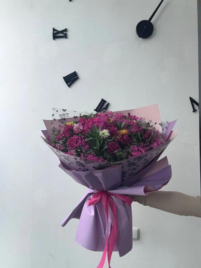 Purple bunch | ծաղիկների առաքում Երևանում