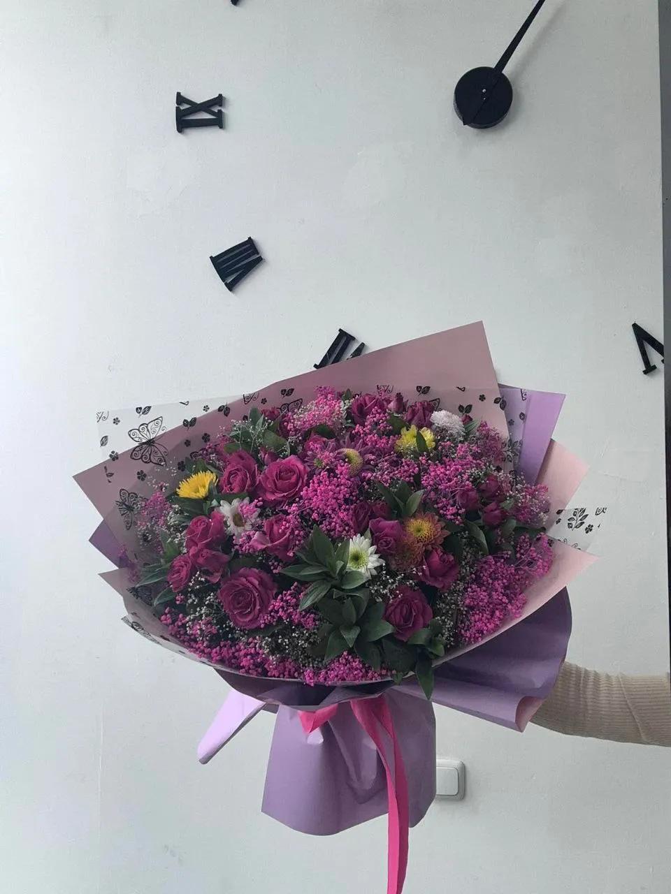 Purple bunch | ծաղիկների առաքում Երևանում