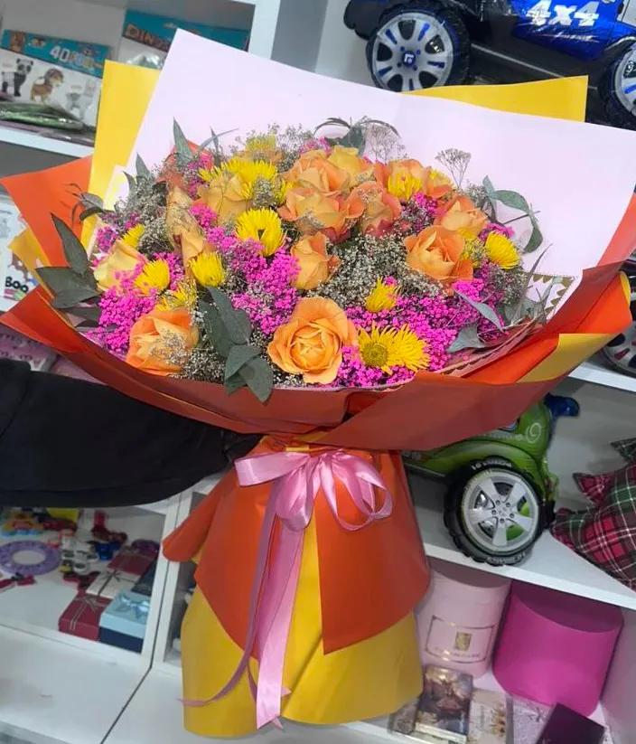 Orange bunch | ծաղիկների առաքում Երևանում