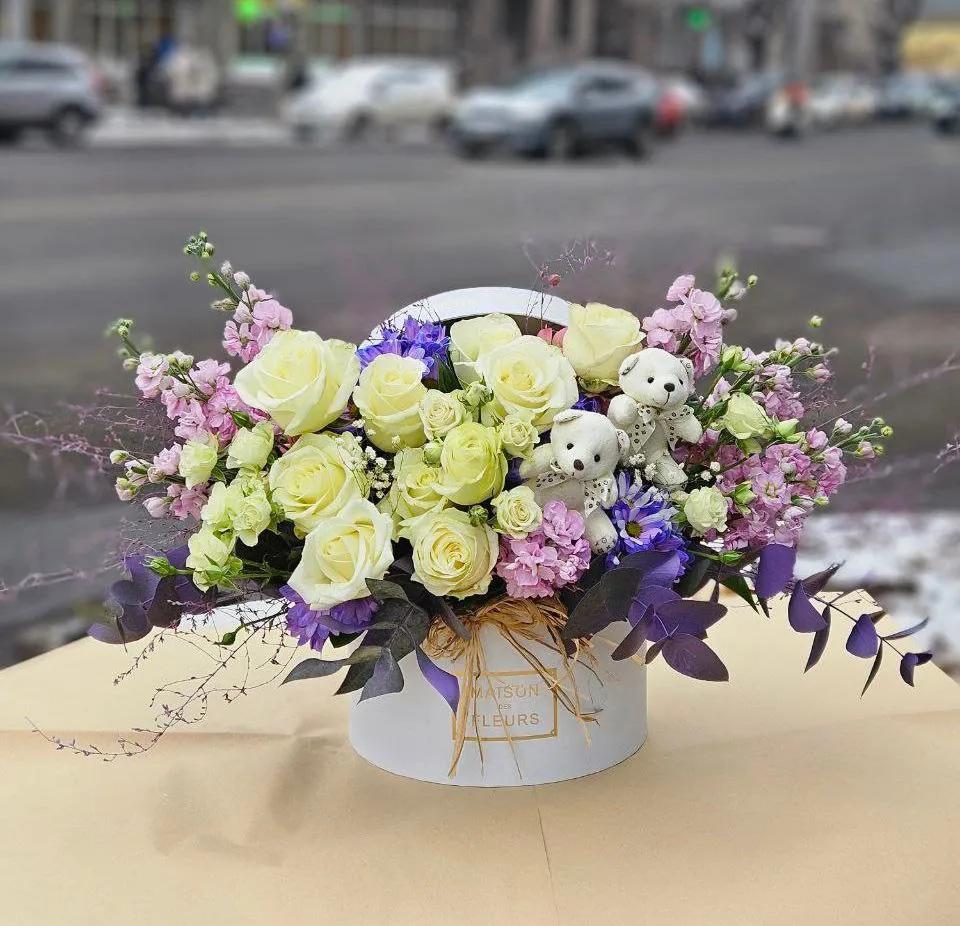 Creative box | ծաղիկներ, ծաղկեպսակներ, բույսեր - առաքում Երևան